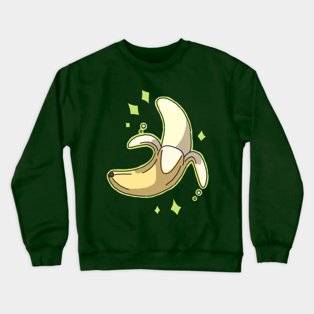 Banana Crewneck Sweatshirt by goccart